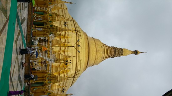 Le guglie della pagoda Swedagon