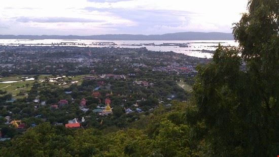 Mandalay Hill Panorama visto dalla Mandalay Hill  