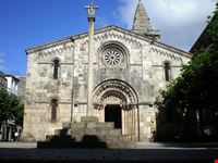 Colegiata de Santa María, La Coruña, España.