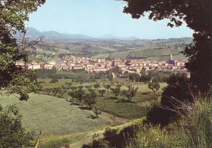 Panoramica del paesaggio