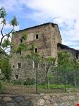 Torre di Conoz, nella frazione Conoz di Châtillon, Valle d'Aosta, Italia.
