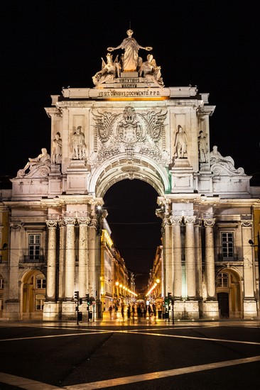 Lisbona Arco Rua Augusta