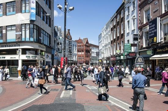 Grafton Street Dublin Rolf G Wackenberg / Shutterstock.com Rolf G Wackenberg / Shutterstock.com