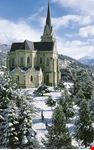 Catedral de San Carlos de Bariloche, en Río Negro, Argentina.