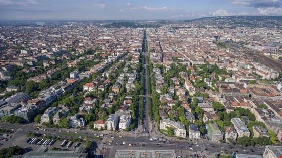 Via Andrássy Budapest Drone Media Studio - Shutterstock Drone Media Studio