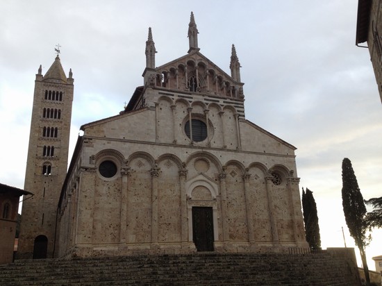 facciata del duomo di San Cerbone a Massa Marittima