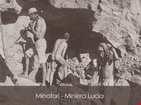 Miniera Lucia - minatori in attività