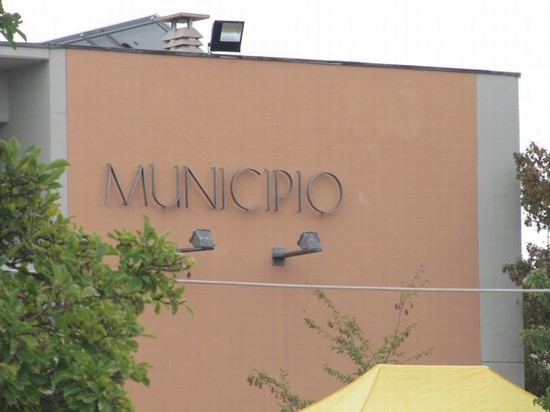 Scritta Municipio