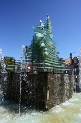La fontana di Gambarie