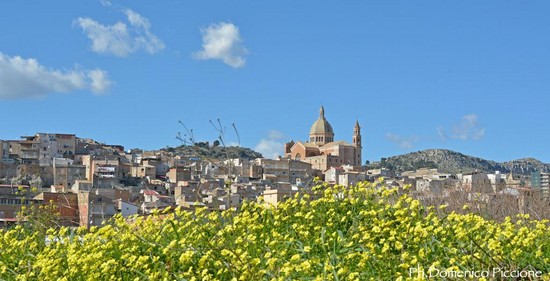 Uno scorcio panoramico di Favara.
