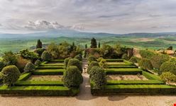 pienza giardino pensile