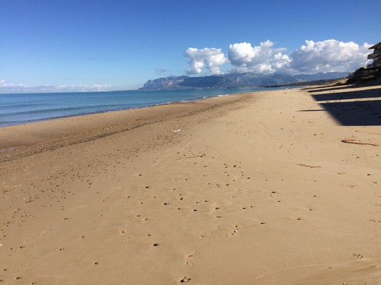 Spiaggia d'inverno