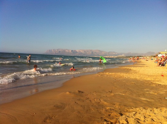 spiaggia d'estate