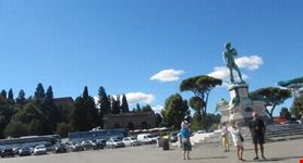 nel piazzale michelangelo firenze