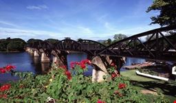bridge over the river khwai