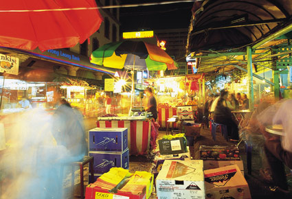 banchi di un bazar