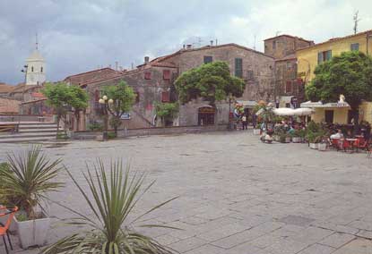 La piazzetta di Capoliveri