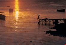 tuffi al tramonto