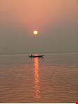 Tramonto sul Fiume