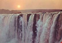 Tramonto sulle Cascate Vittoria