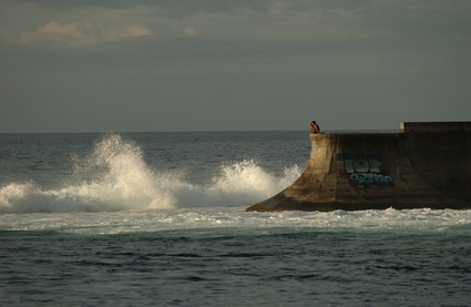 papeete sitting on the ocean
