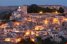 ragusa city of ragusa at dusk