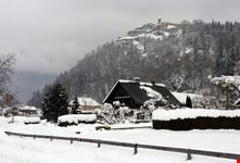villach frozen landscape