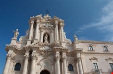 siracusa ortigia main cathredal in siracusa city