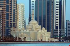 Mosque and Skycrapers