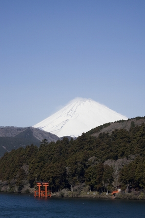 Lake Ashi and Mt.Fuji