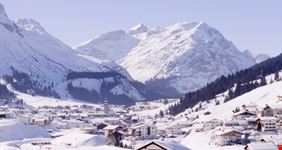 lech winter in austria