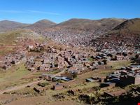 puno city on the andes