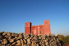 mellieha the red tower