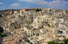 matera a view of the town of matera