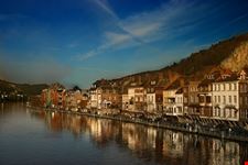 Houses along the river Meuse