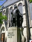 leipzig bach s statue
