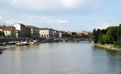 turin view of river po in turin