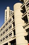 bologna geometric shapes of business towers in bologna fiera