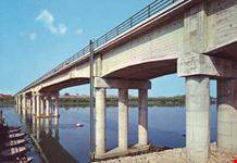 Il nuovo ponte sul Po