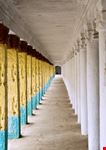 Rows of Pillars in the Temple