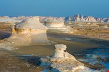 Formations in the White Desert