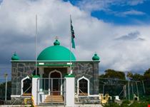 Green-domed mosque