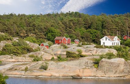 A typical house on the coast