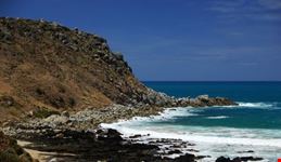 Rocky shoreline