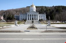 The State Capitol building in Montpelier Vermont