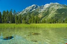 Mountain lake in Grand Teton National Park