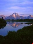 Mt. Moran in Grand Teton national Park