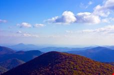 Mountains with a blue sky