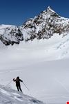 Sciatore ad Alagna Valsesia
