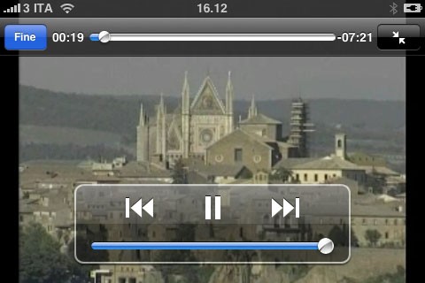 Guida di Orvieto su iPhone